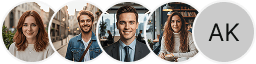 Multiple investor profile avatars on Lantern Vestgrove trading review block